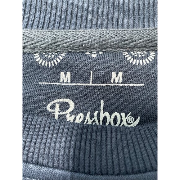 Pressbox Penn State Crewneck Pullover Sweatshirt Womens Medium Navy Blue Comfort - Picture 4 of 6